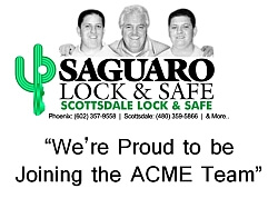 Saguaro Lock and Safe Has Merged with ACME Locksmith