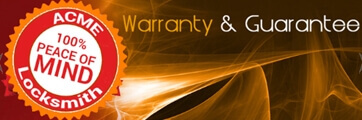 ACME Locksmith Warranty