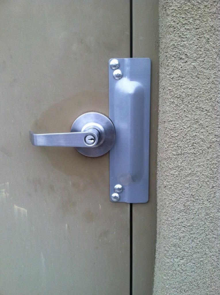 Latch protector installed in Glendale