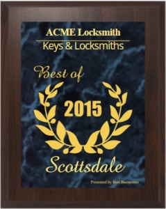 Congratulations to ACME Locksmith’s Scottsdale Lock & Key Shop!