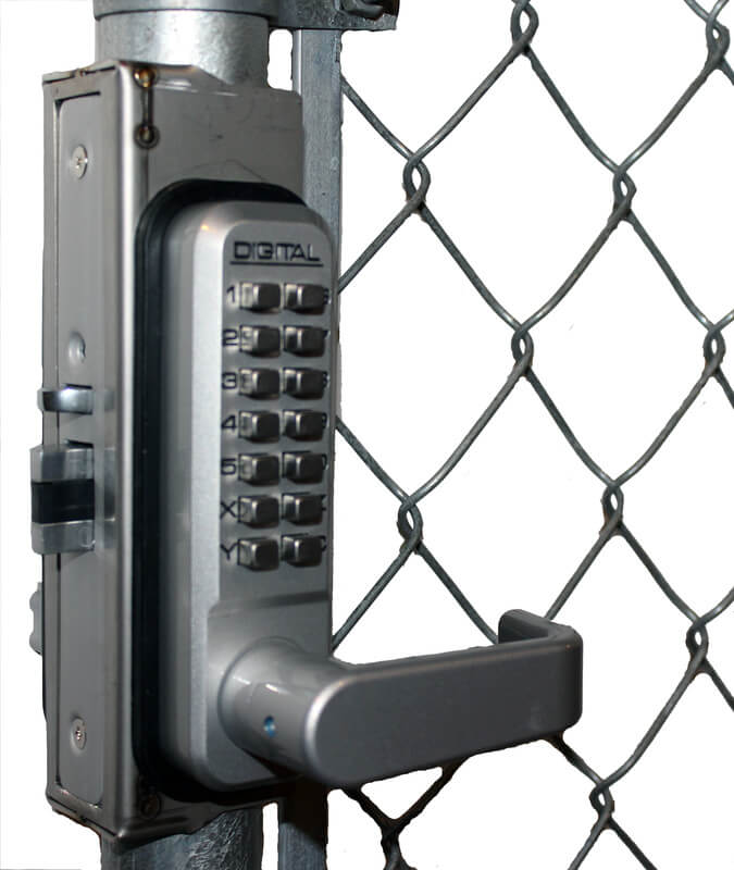 Lock Outdoor Gates Gate Options, Outdoor Gate Locks With Keypad