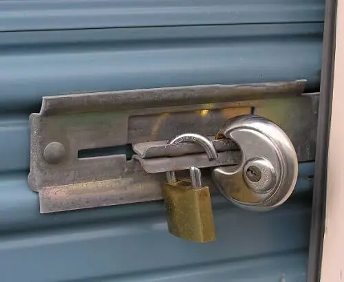 Disk Storage Padlock