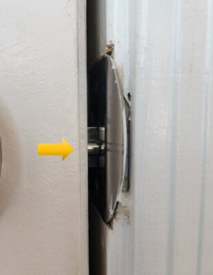 properly installed lock 