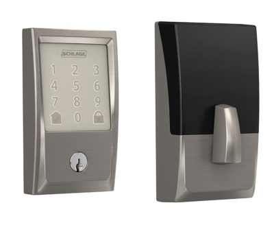 schlage encode satin nickel century both sides