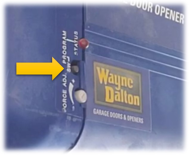 How To Clear Garage Door Opener Memory, How To Program Wayne Dalton Garage Door Opener Car