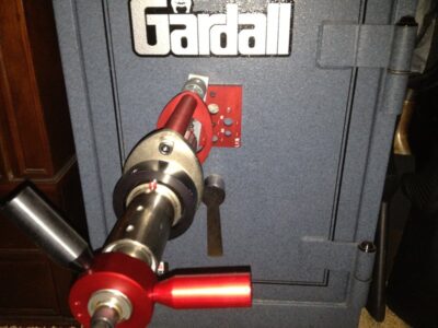 drilling a safe through drill points