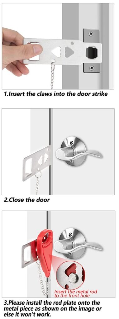 How Portable Door Locks Work