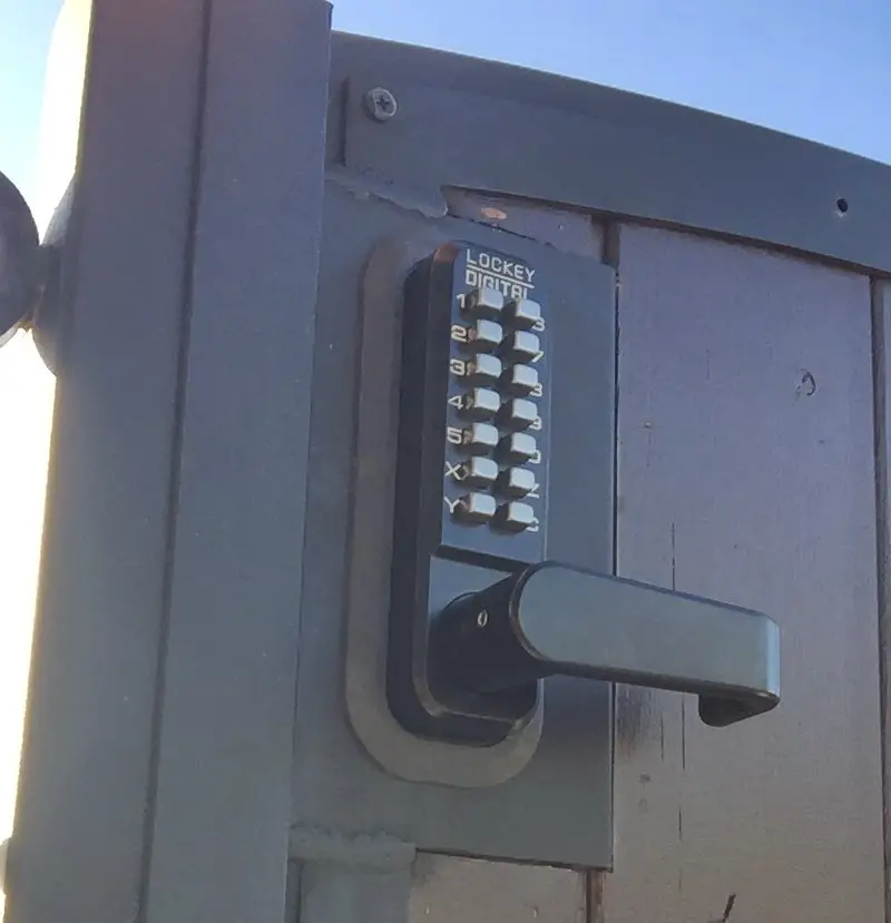 Keypad Gate Lock