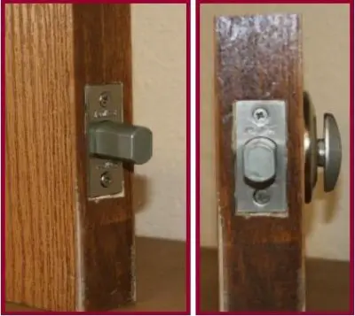 One sided deadbolt