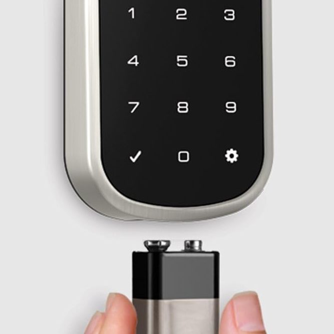 Smart Lock with Battery Jumper Smart Lock with Battery Jumper