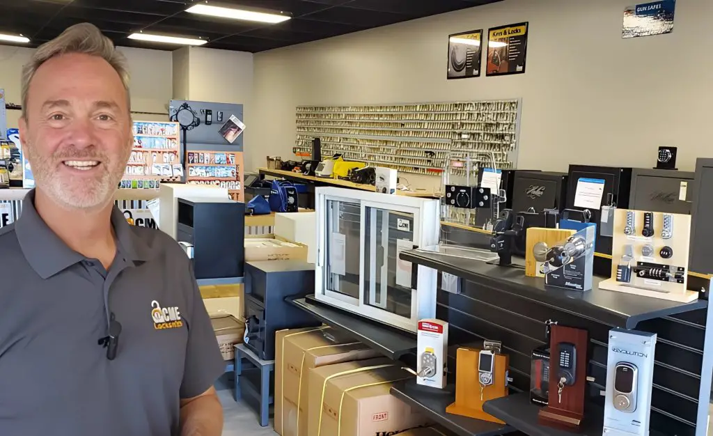 Happy Phoenix Locksmith Customer Owner, Robert in One of Our Locations