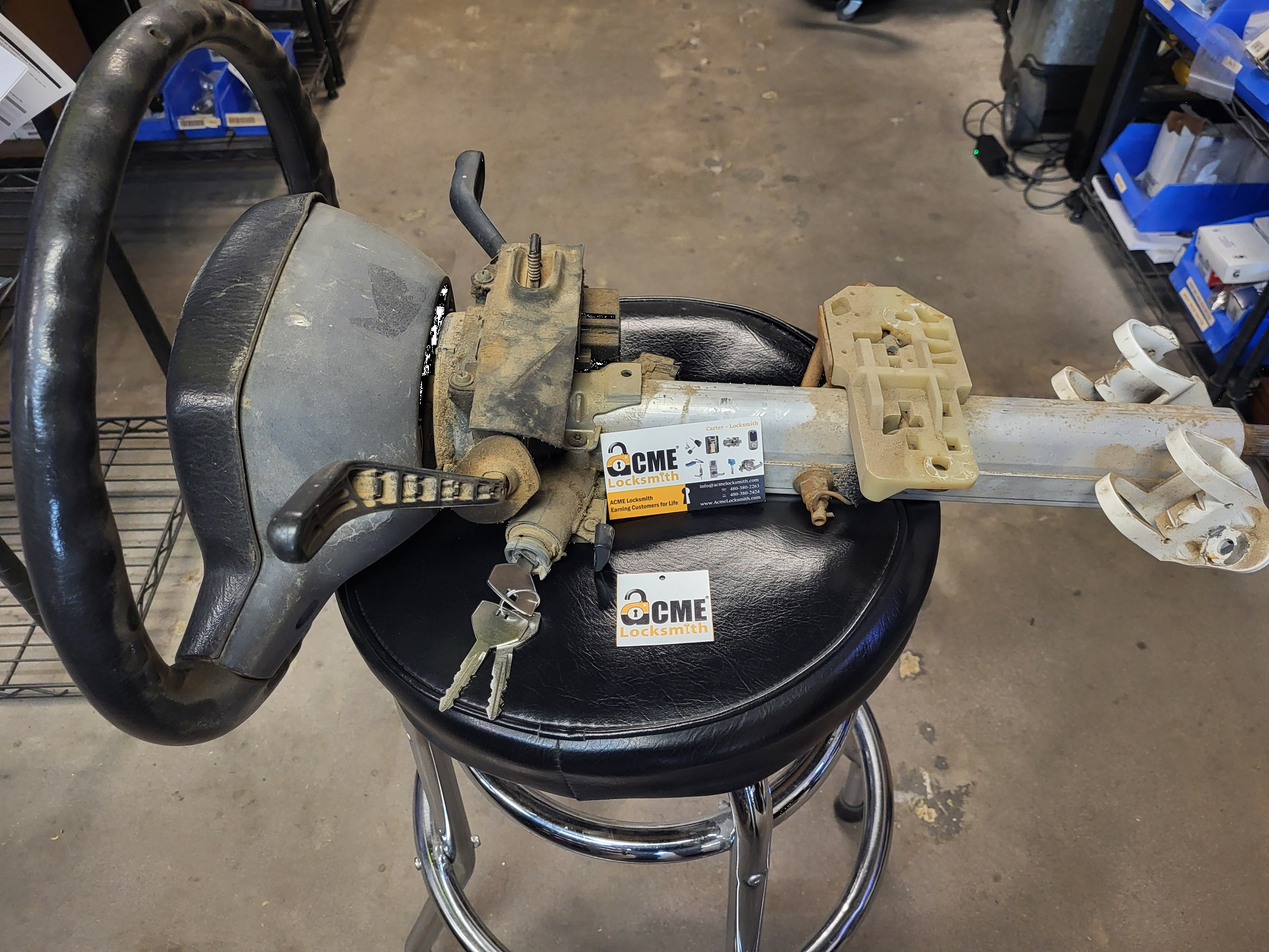 Jeep ignition key made